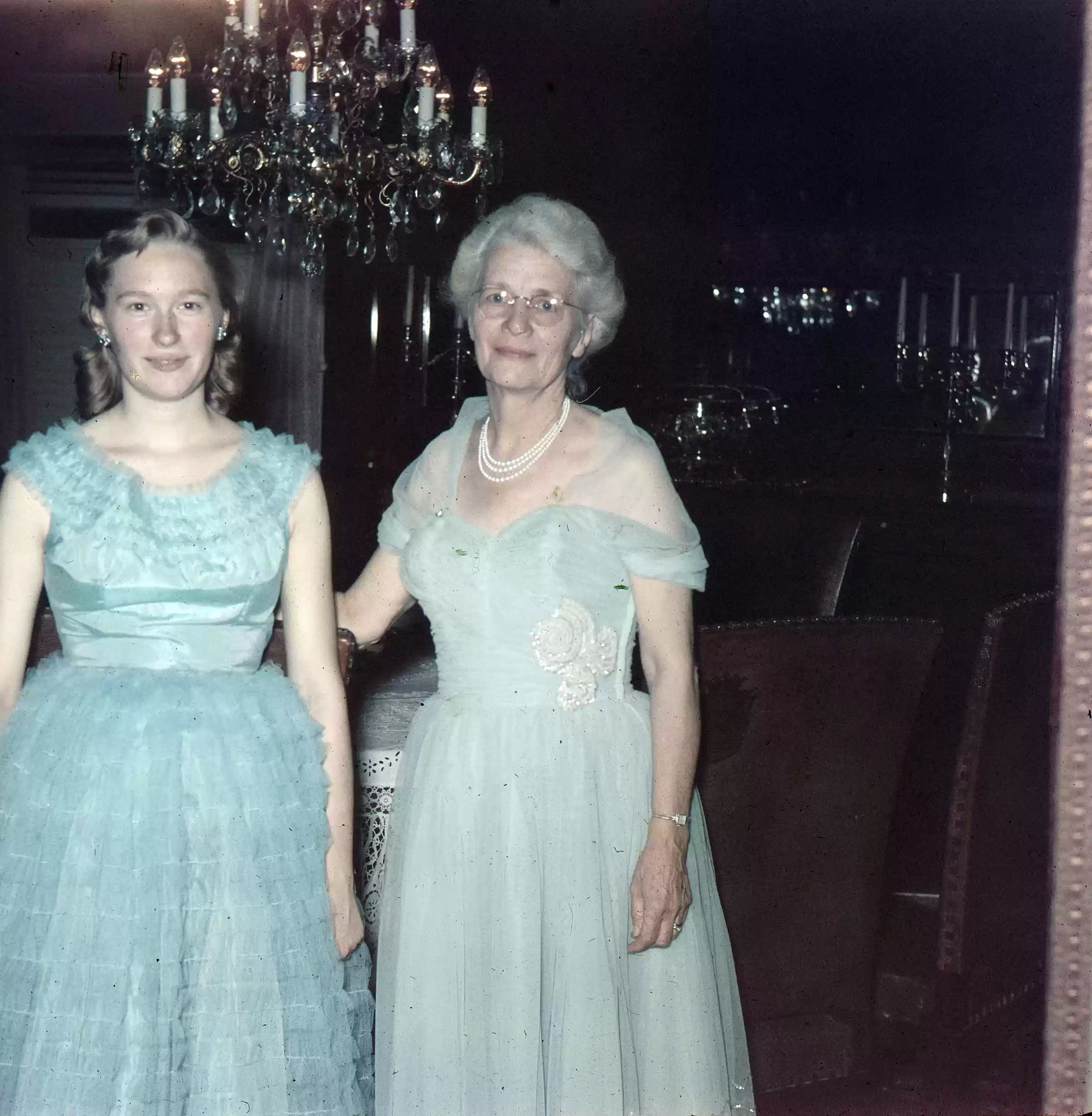 A formal faculty reception at beginning of school year, mid-1960sb